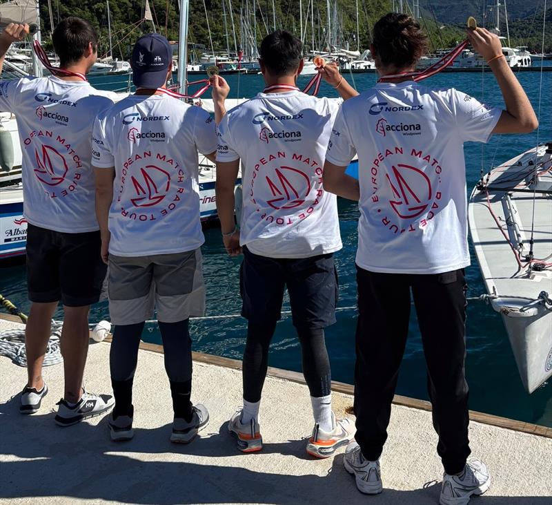 Nordex Energy Sailing Team with their medals, Marmaris, October 2026 - photo © Nordex Energy Sailing Team