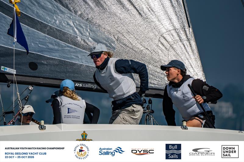 2026 Australian Youth Match Racing Championship - Day 1 - photo © Jordan Roberts / Down Under Sail