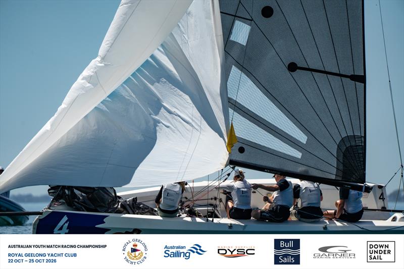 2026 Australian Youth Match Racing Championship - Day 1 - photo © Jordan Roberts / Down Under Sail