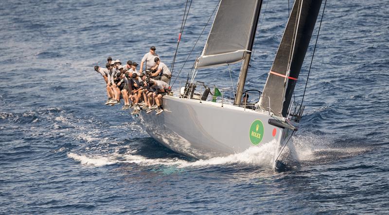 Caol Ila R  on day 1 of the 2017 Giraglia Rolex Cup in Saint-Tropez photo copyright Rolex / Kurt Arrig taken at Société Nautique de Saint-Tropez and featuring the Maxi 72 Class class