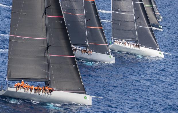 Dieter Schön and the crew of Momo claimed the 2017 Rolex Maxi 72 World Championship in the Maxi Yacht Rolex Cup at Porto Cervo photo copyright Rolex / Carlo Borlenghi taken at Yacht Club Costa Smeralda and featuring the Maxi 72 Class class