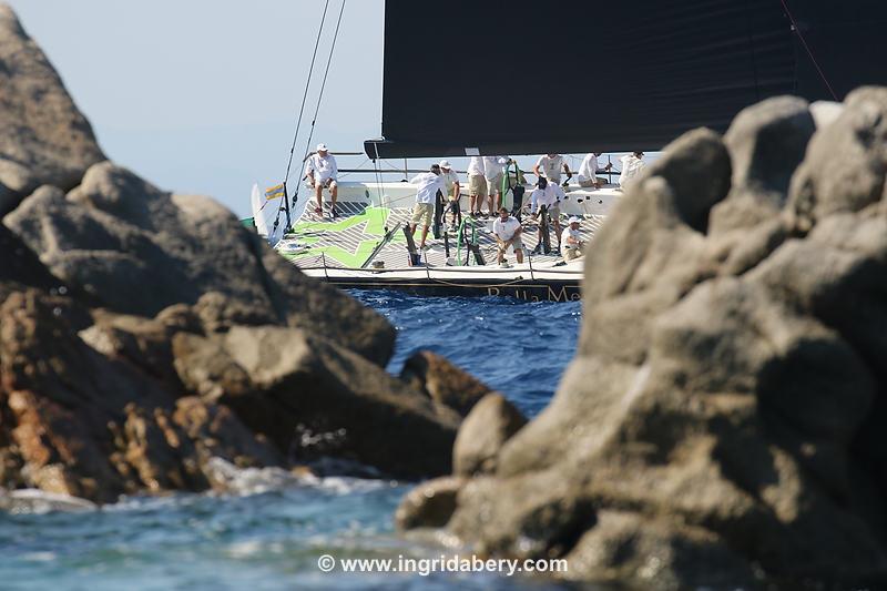 Maxi Yacht Rolex Cup 2021 day 1 photo copyright Ingrid Abery / www.ingridabery.com taken at Yacht Club Costa Smeralda and featuring the Maxi 72 Class class