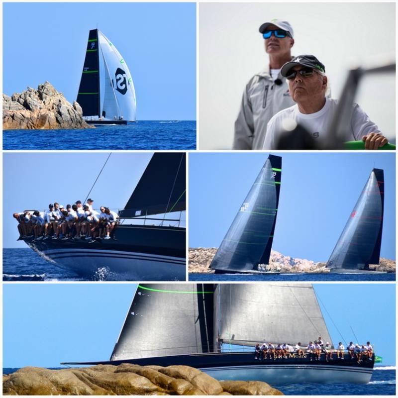 The Maxi 72 Bella Mente during the 2019 Maxi Yacht Rolex Cup photo copyright Andrew Palfrey / Bella Mente Racing taken at Yacht Club Costa Smeralda and featuring the Maxi 72 Class class