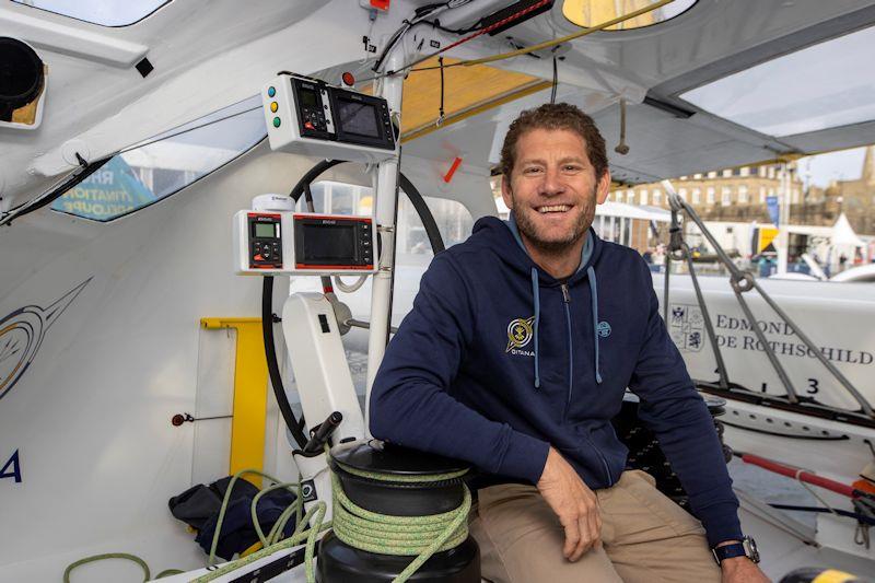 Maxi Edmond de Rothschild skipper Charles Caudrelier - photo © Alexis Courcoux