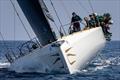 Giovanni Lombardi Stronati at the helm of his brand Django 7X - Loro Piana Giraglia © Loro Piana / Studio Borlenghi 