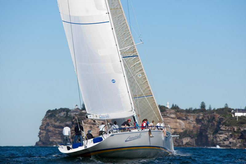Brindabella took to Sydney Harbour to contest the 178th Australia Day Regatta,  winning Division 1 on line and handicap - photo © David Brogan / www.sailpix.com.au