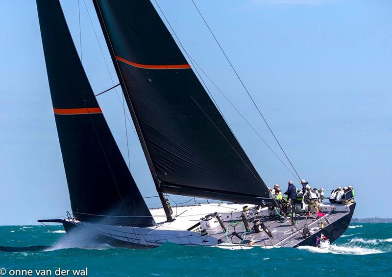 Bella Mente during this year's Quantum Key West Race Week when the team won the mini maxi class photo copyright Onne van der Wal taken at  and featuring the Maxi class