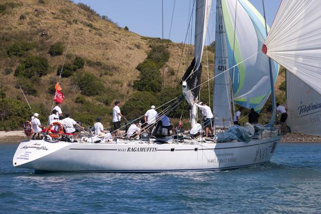 Maxi Ragamuffin off Dent Island on day 3 of Audi Hamilton Island Race Week - photo © Andrea Francolini