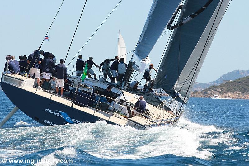 Day 3 of the Maxi Yacht Rolex Cup photo copyright Ingrid Abery / www.ingridabery.com taken at Yacht Club Costa Smeralda and featuring the Maxi class