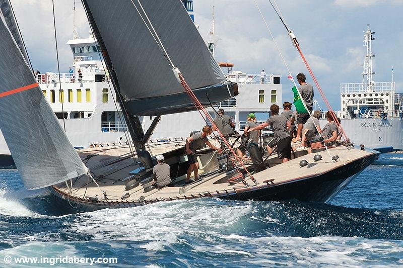 Day 3 of the Maxi Yacht Rolex Cup photo copyright Ingrid Abery / www.ingridabery.com taken at Yacht Club Costa Smeralda and featuring the Maxi class