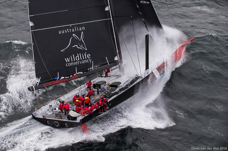 Comanche training for the Rolex Sydney Hobart Yacht Race photo copyright Onne van der Wal taken at  and featuring the Maxi class