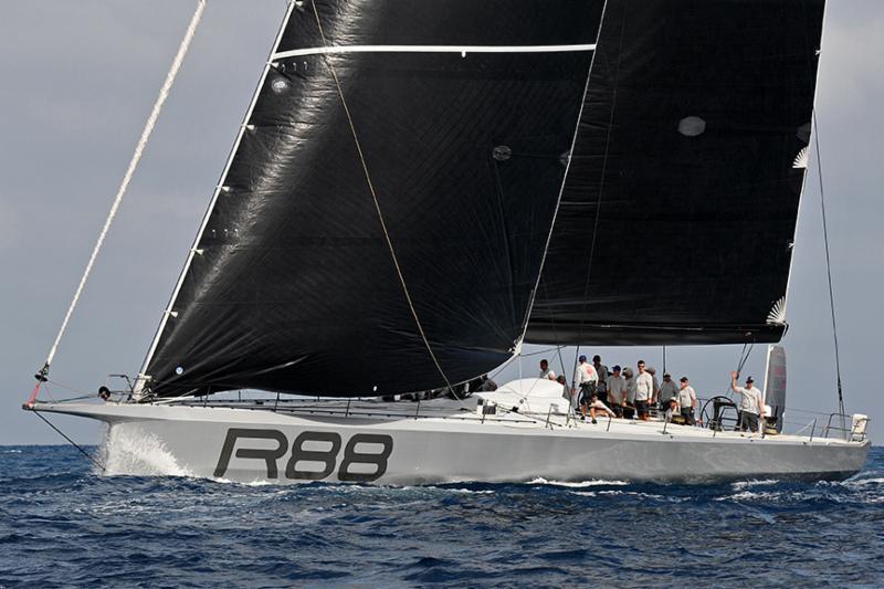 George David's brand new 88ft Rambler will make its Caribbean 600 debut - photo © John Payne / www.johnpaynephoto.com