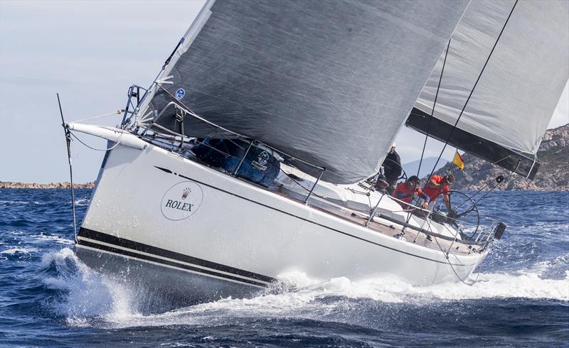 Gerard Logel's @ROBAS on day 2 of the Maxi Yacht Rolex Cup - photo © Rolex / Carlo Borlenghi