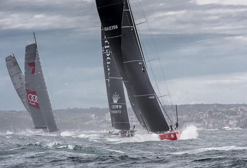 Comance at the start of the Rolex Sydney Hobart Yacht Race - photo © Rolex / Kurt Arrigo 
