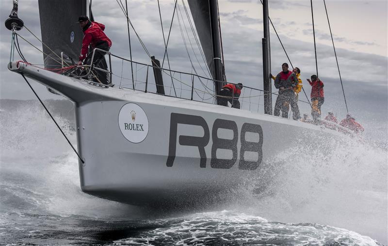 Bowman on Rambler 88 (USA) at the start of the Rolex Sydney Hobart Yacht Race - photo © Rolex / Kurt Arrigo 