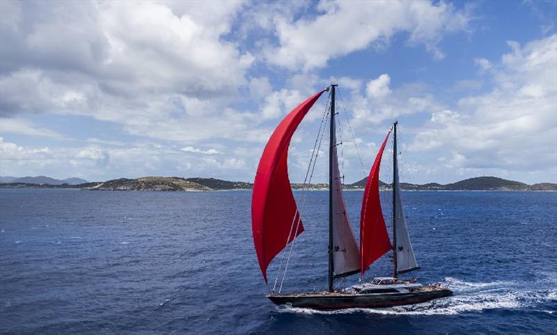 Seahawk in Class C at the Loro Piana Caribbean Superyacht Regatta & Rendezvous 2016 photo copyright YCCS / BIM / Borlenghi taken at Yacht Club Costa Smeralda and featuring the Maxi class