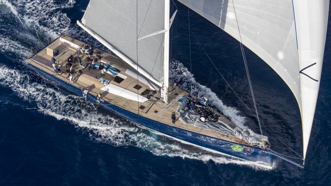 Magic Carpet during the 64th Giraglia Rolex Cup photo copyright Rolex / Carlo Borlenghi taken at Société Nautique de Saint-Tropez and featuring the Maxi class