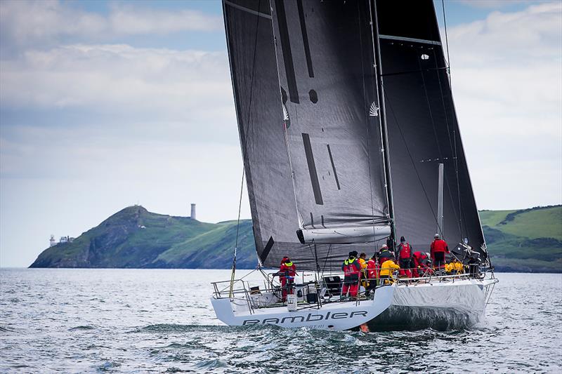 Rambler 88 declared overall handicap winner in Volvo Round Ireland Race photo copyright David Branigan / www.oceansport.ie taken at Wicklow Sailing Club and featuring the Maxi class