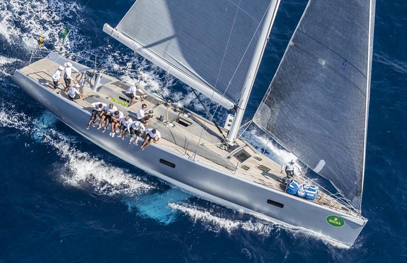Benoit de Froidmont's Wally 60 Wallyno on day 5 of the Maxi Yacht Rolex Cup photo copyright Carlo Borlenghi / Rolex taken at Yacht Club Costa Smeralda and featuring the Maxi class