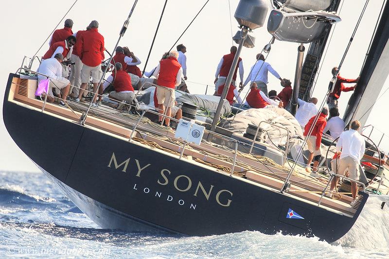 Les Voiles de St Tropez day 1 photo copyright Ingrid Abery / www.ingridabery.com taken at Société Nautique de Saint-Tropez and featuring the Maxi class