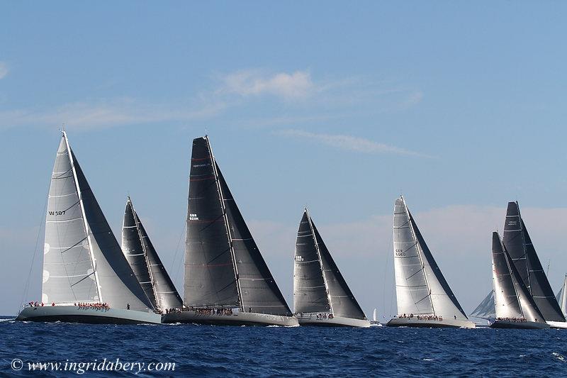 Les Voiles de St Tropez day 5 photo copyright Ingrid Abery / www.ingridabery.com taken at Société Nautique de Saint-Tropez and featuring the Maxi class