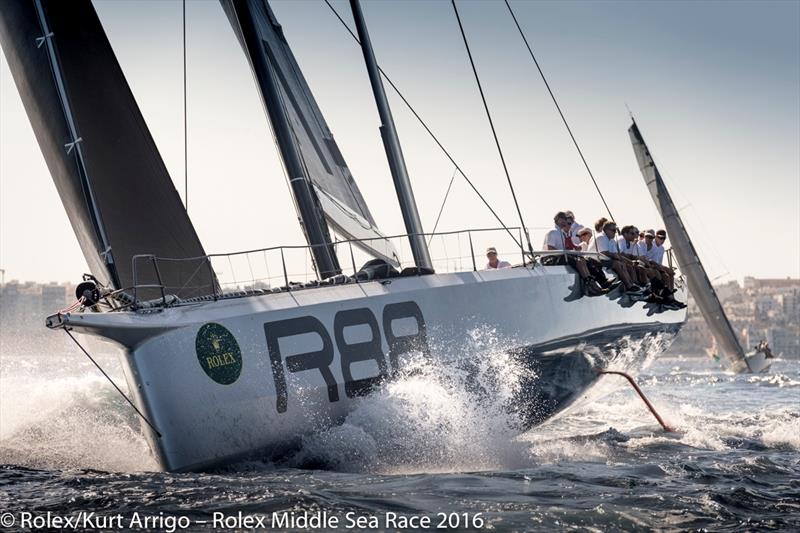 The Rolex Middle Sea Race 2016 starts - photo © Kurt Arrigo / Rolex