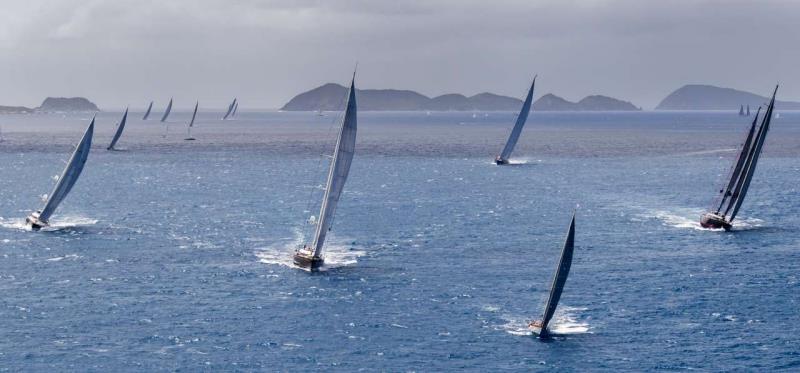 Loro Piana Caribbean Superyacht Regatta & Rendezvous 2016 photo copyright Borlenghi / YCCS / BIM taken at Yacht Club Costa Smeralda and featuring the Maxi class