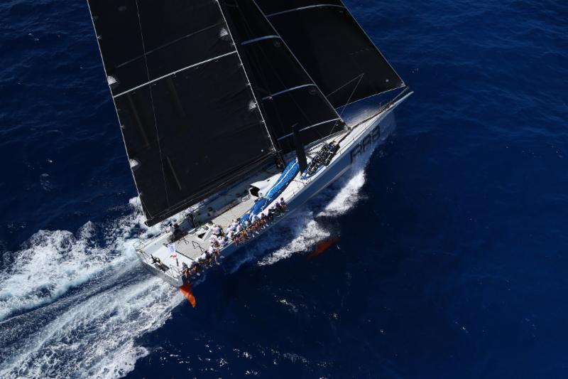 Line honours for George David's Rambler 88 in the RORC Caribbean 600 photo copyright RORC / Tim Wright taken at Antigua Yacht Club and featuring the Maxi class