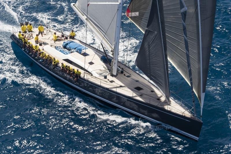 Freya in Class C on day 2 of the Loro Piana Caribbean Superyacht Regatta & Rendezvous 2017 - photo © Borlenghi / YCCS / BIM