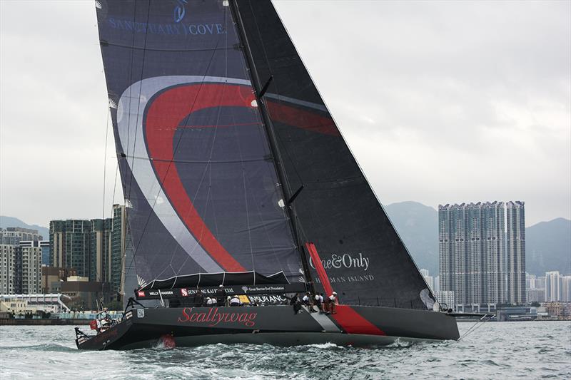 Scallywag smashes the San Fernando Race record photo copyright RHKYC / Naomi Rebecca taken at Royal Hong Kong Yacht Club and featuring the Maxi class