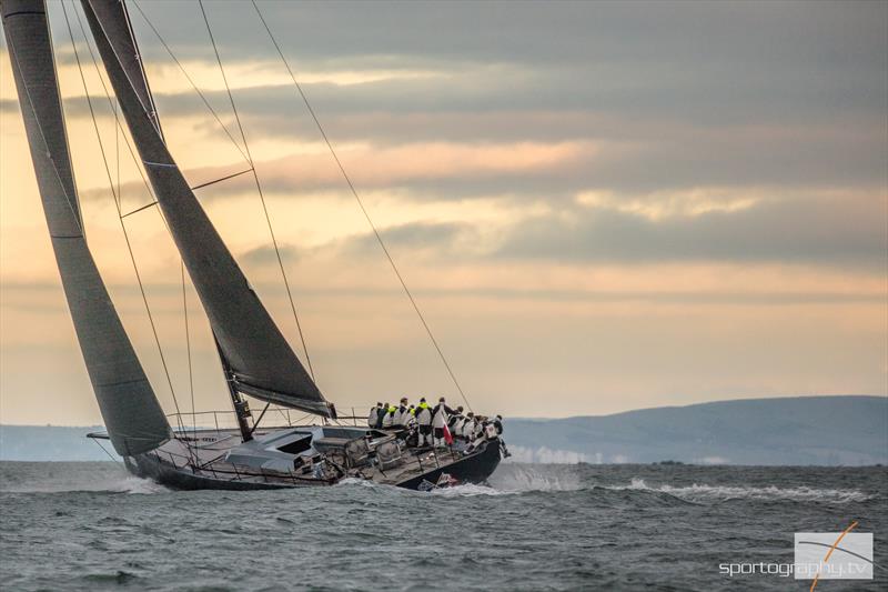 Round the Island Race 2017 photo copyright www.sportography.tv taken at  and featuring the Maxi class