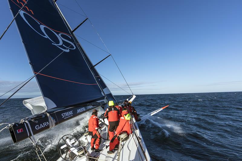 The 100-foot maxi CQS sets a new ÅF Offshore Race record photo copyright Oskar Kihlborg taken at Royal Swedish Yacht Club and featuring the Maxi class