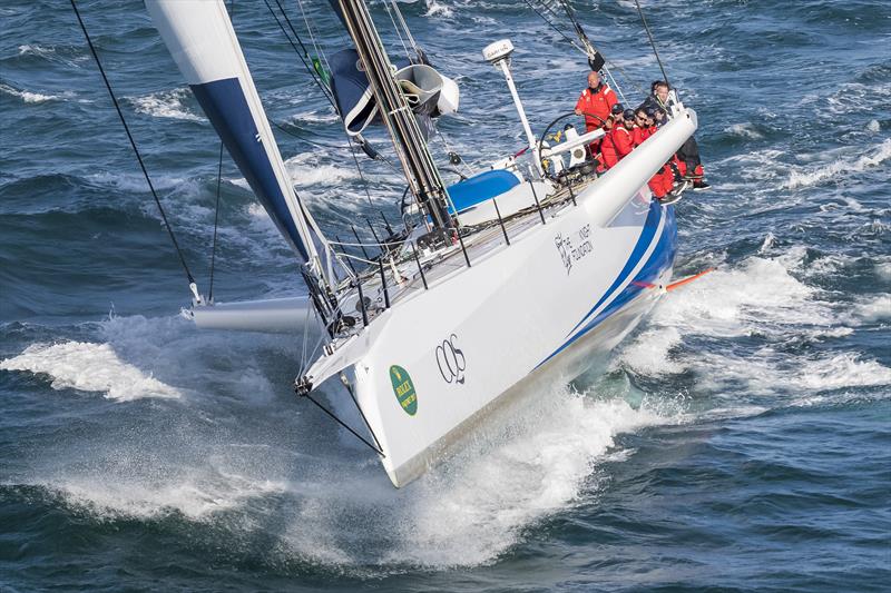 CQS during the Rolex Fastnet Race photo copyright Rolex / Carlo Borlenghi taken at Royal Ocean Racing Club and featuring the Maxi class