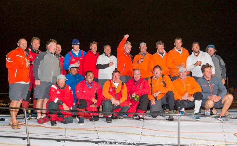 Monohull line honours for George David's Rambler 88 in the 47th Rolex Fastnet Race photo copyright Rolex / Carlo Borlenghi taken at Royal Ocean Racing Club and featuring the Maxi class