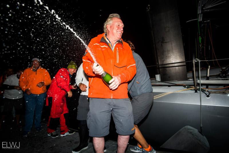 Monohull line honours for George David's Rambler 88 in the 47th Rolex Fastnet Race photo copyright ELWJ Photography taken at Royal Ocean Racing Club and featuring the Maxi class