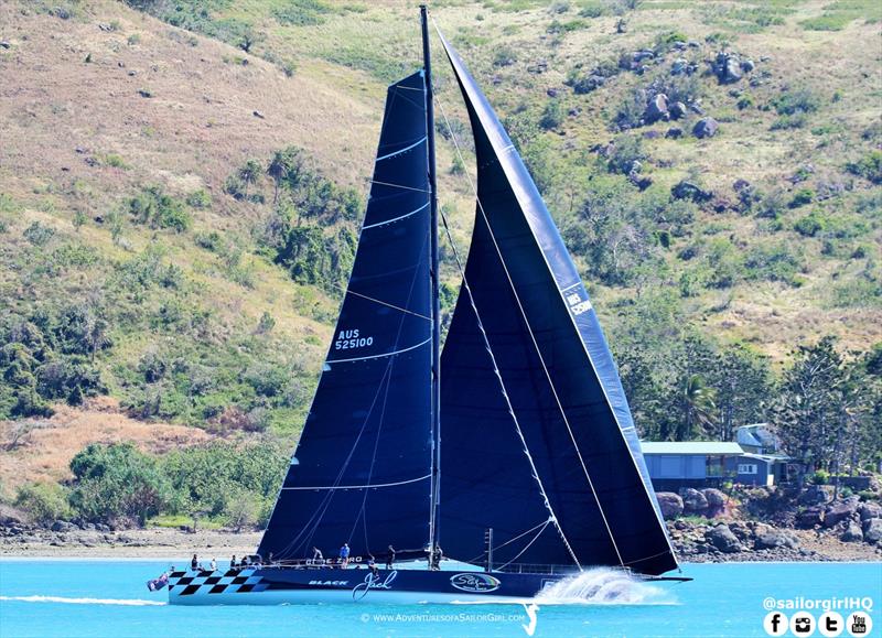 Audi Hamilton Island Race Week 2017 day 1 photo copyright Nic Douglass / www.AdventuresofaSailorGirl.com taken at Hamilton Island Yacht Club and featuring the Maxi class