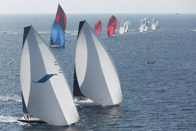 Les Voiles de Saint-Tropez photo copyright Gilles Martin-Raget taken at Société Nautique de Saint-Tropez and featuring the Maxi class