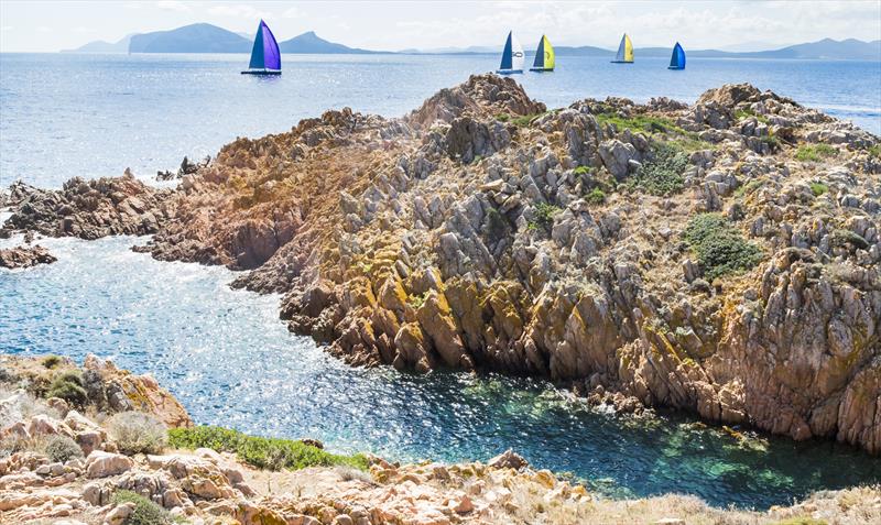 The magnificent coastline of the Costa Smeralda photo copyright Rolex / Carlo Borlenghi taken at Yacht Club Costa Smeralda and featuring the Maxi class