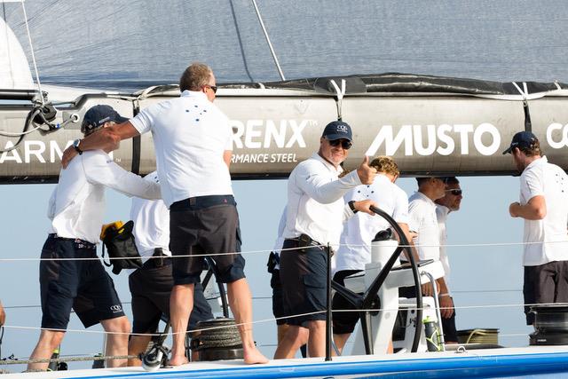 Ludde Ingvall's Maxi CQS takes line honour in the RORC Transatlantic Race - photo © RORC