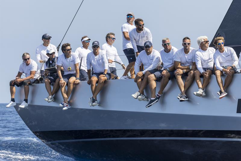 A second bullet today maintained SuperNikka's perfect scoreline in the Mini Maxi Racer 2 class on day 2 of the Maxi Yacht Rolex Cup photo copyright Studio Borlenghi / International Maxi Association taken at Yacht Club Costa Smeralda and featuring the Maxi class