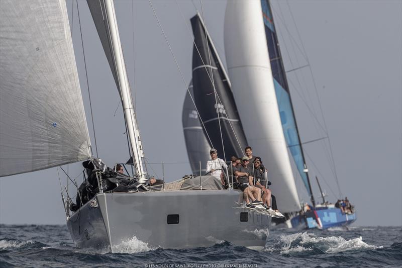 International Maxi Association President Benoît de Froidmont's Wallyño during Les Voiles de Saint-Tropez photo copyright Gilles Martin-Raget taken at Société Nautique de Saint-Tropez and featuring the Maxi class