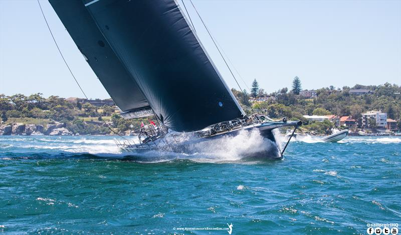 Adventures Weekly: Rolex Sydney Hobart Tribute photo copyright Nic Douglass / www.AdventuresofaSailorGirl.com taken at Cruising Yacht Club of Australia and featuring the Maxi class