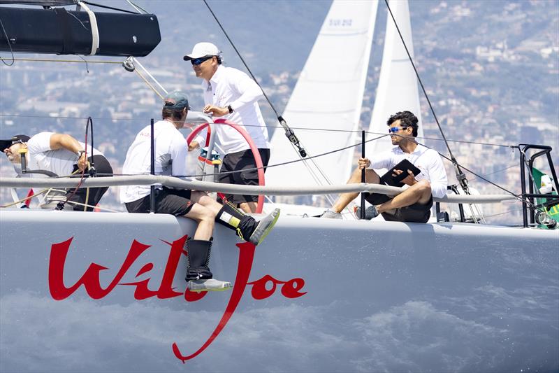 Intense concentration on board Márton Józsa's Wild Joe at the start of the Rolex Giraglia 2021 - photo © IMA / Studio Borlenghi