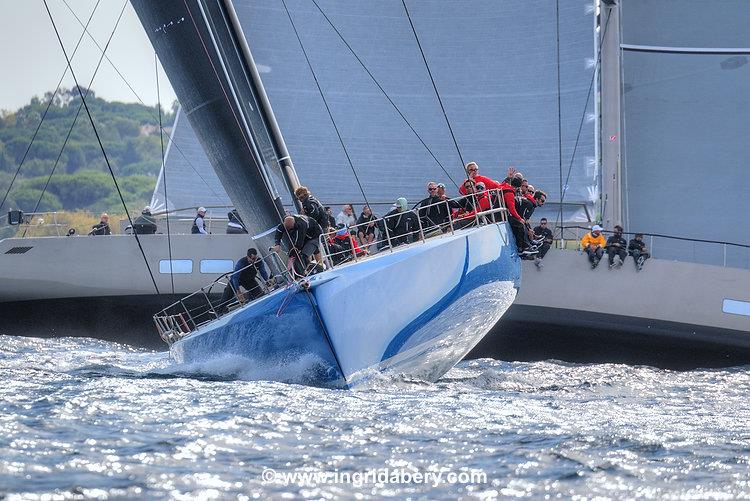 Maxis in the Mistral at Les Voiles de Saint-Tropez - photo © Ingrid Abery / www.ingridabery.com