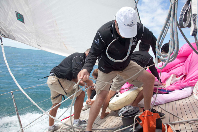 Zefiro on day two of the New Zealand Millennium Cup 2013 photo copyright Luke Sprague taken at  and featuring the Maxi class