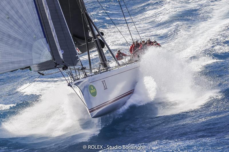 WILD OATS XI, Sail n: AUS10001, Bow n: XI, Owner: The Oatley Family, Country: NSW, Division: IRC & ORCi, Design: Reichel Pugh 100 photo copyright Carlo Borlenghi taken at Cruising Yacht Club of Australia and featuring the Maxi class
