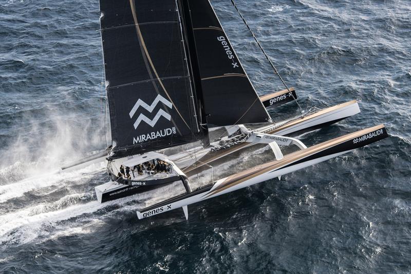 Spindrift 2 will set out on January 8, 2017 to make an attempt to set a new circumnavigation record photo copyright Eloi Stichelbaut I Spindrift Racing taken at Spindrift Sailing Club and featuring the Maxi class