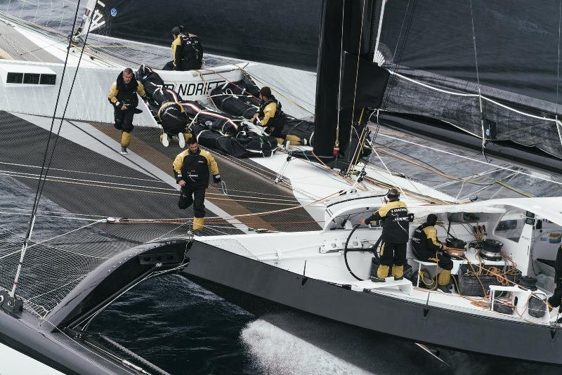 Spindrift racing - Jules Verne Trophy photo copyright Chris Schmid / Spindrift racing taken at  and featuring the Maxi class