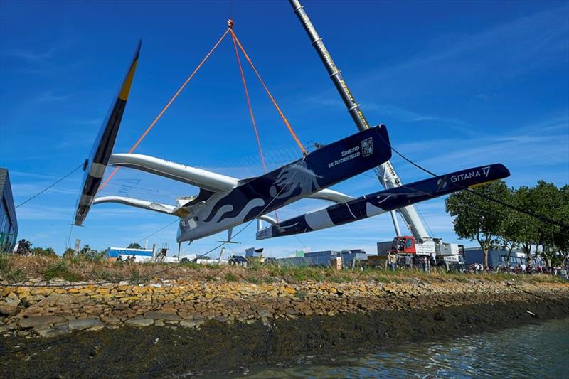 Maxi Edmond de Rothschild: En Route for the Rhum photo copyright Yvan Zedda / Gitana S.A taken at  and featuring the Maxi class