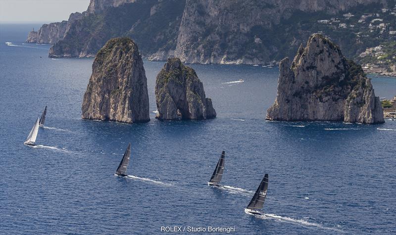 Magnificent landmarks such as the Faraglioni rocks are a huge attraction of Rolex Capri Sailing Week. - photo © Rolex / Carlo Borlenghi